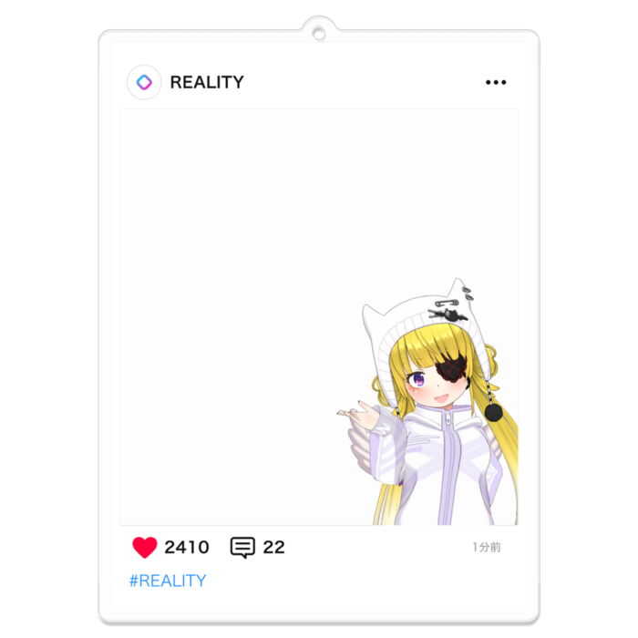 アクリルキーホルダー - 100 x 100 (mm)