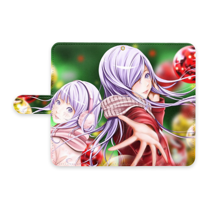 手帳型Androidケース - L - ストラップ穴 あり