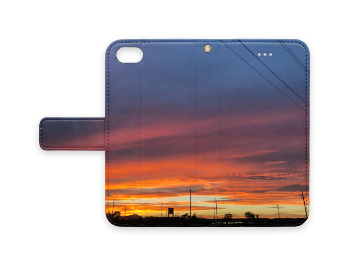 手帳型iPhoneケース - iPhone 8 / 7 - ストラップ穴 あり
