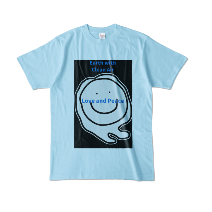 カラーTシャツ - L - ライトブルー (淡色)