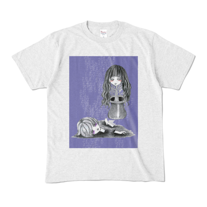 カラーTシャツ - M - アッシュ (淡色)