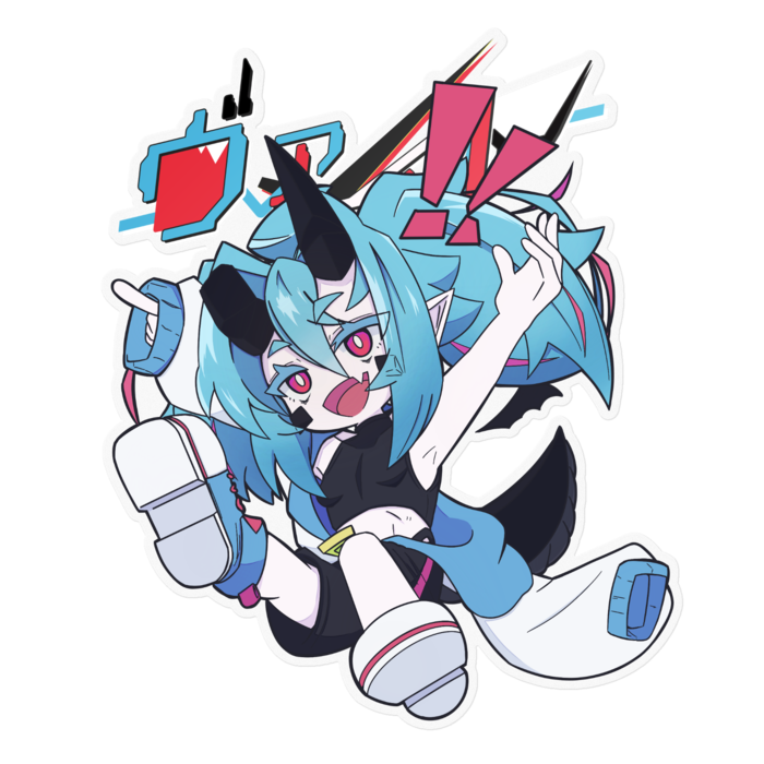 ステッカー - 160 x 160 (mm)