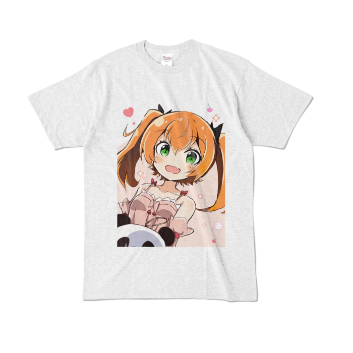 カラーTシャツ - L - アッシュ (淡色)