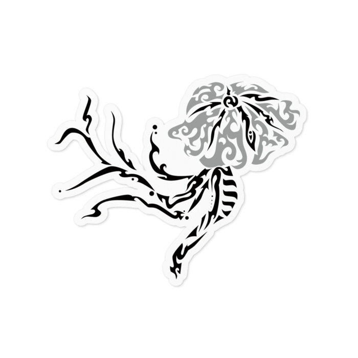 ステッカー - 100 x 100 (mm)