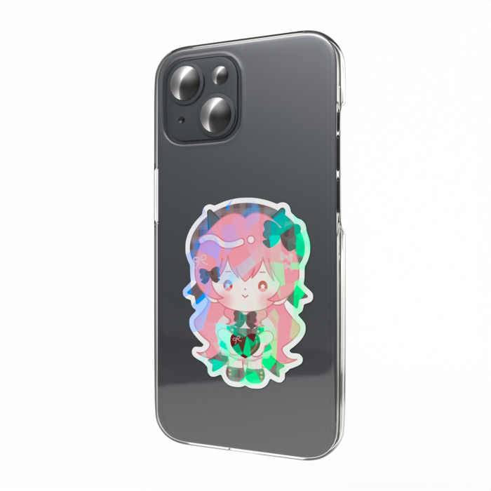 ホログラムスマホステッカー - 縦