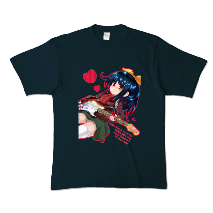 カラーTシャツ - XL - ネイビー (濃色)