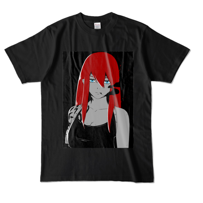 カラーTシャツ - L - ブラック (濃色)