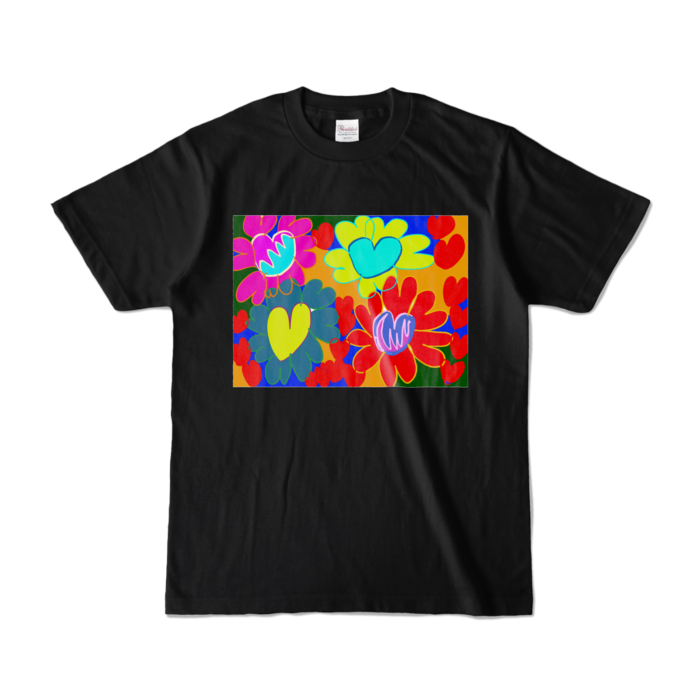 カラーTシャツ - S - ブラック (濃色)