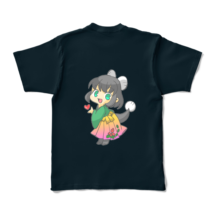 カラーTシャツ - XL - ネイビー (濃色)