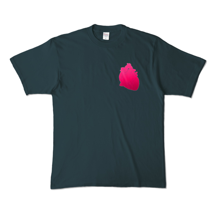 カラーTシャツ - XL - デニム (濃色)