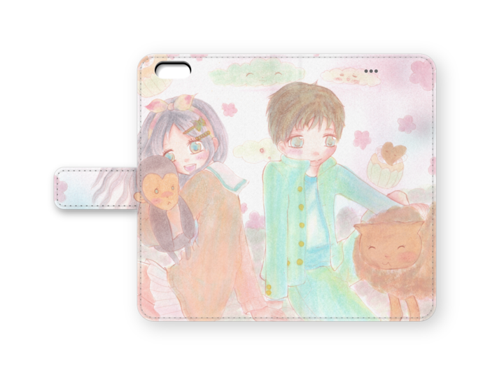 手帳型iPhoneケース - iPhone6 Plus