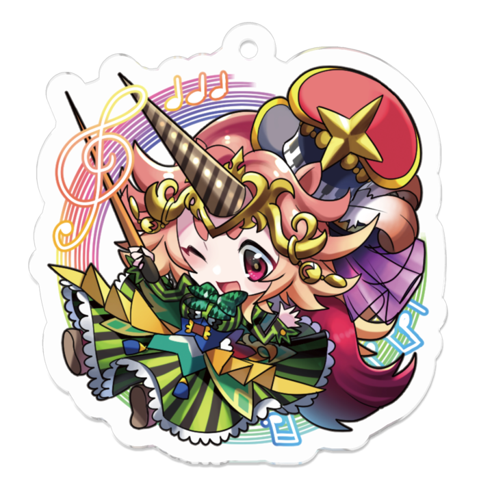 アクリルキーホルダー - 50 x 50 (mm)