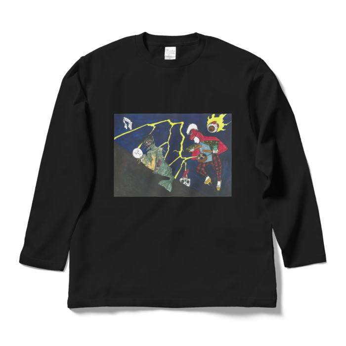ロングスリーブTシャツ - L - ブラック