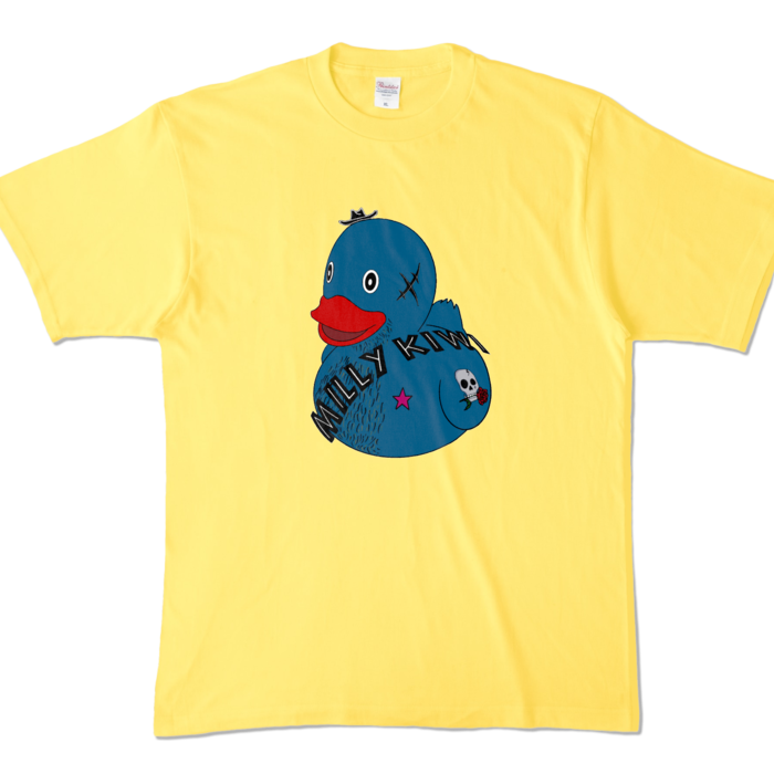 カラーTシャツ - XL - イエロー (濃色)