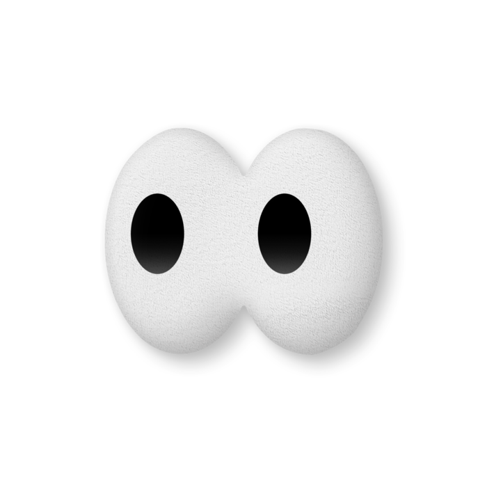 ふかふかクッション - 大（H61×W86cm） - 片面