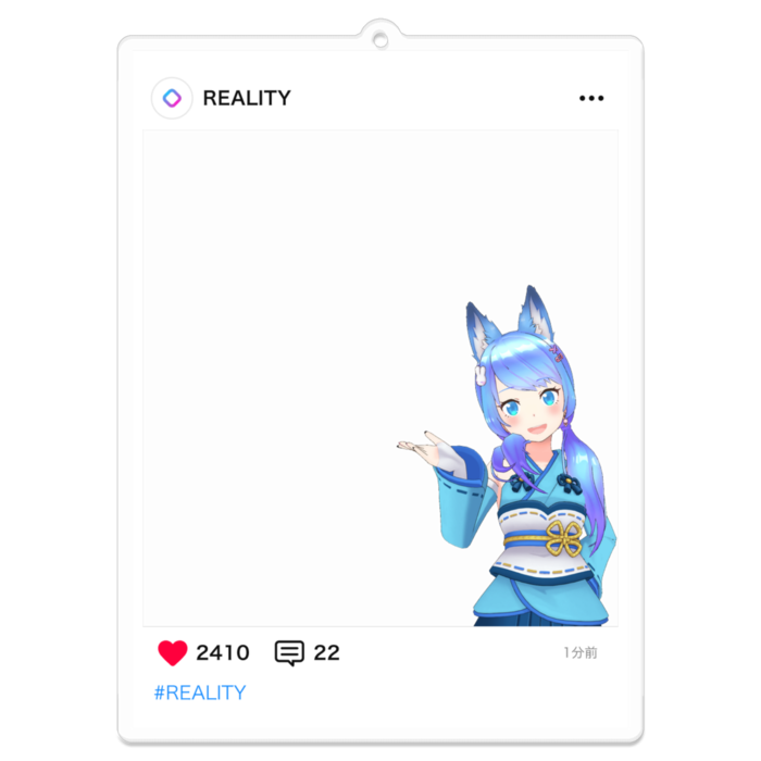 アクリルキーホルダー - 100 x 100 (mm)