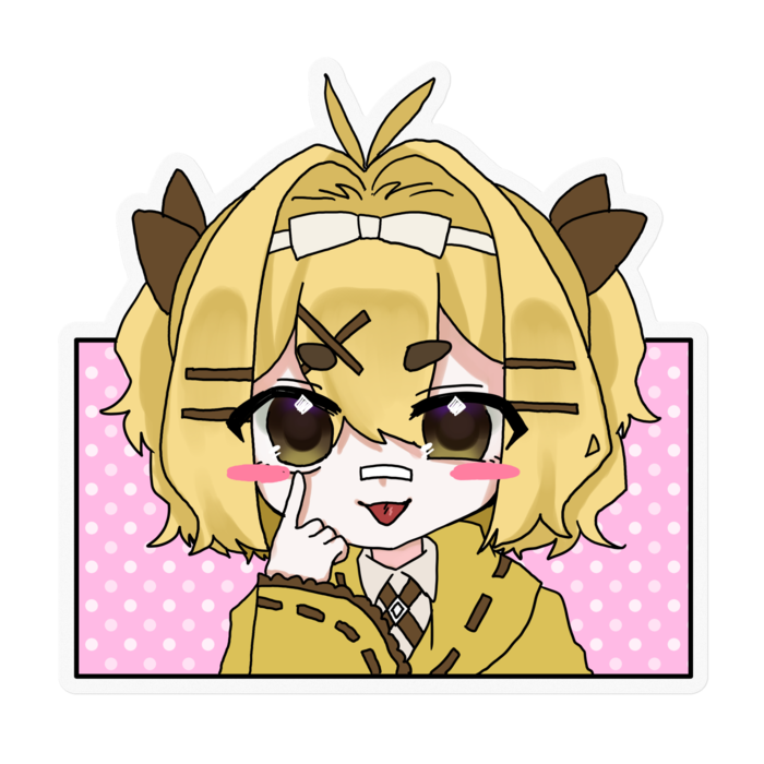 ステッカー - 100 x 100 (mm)