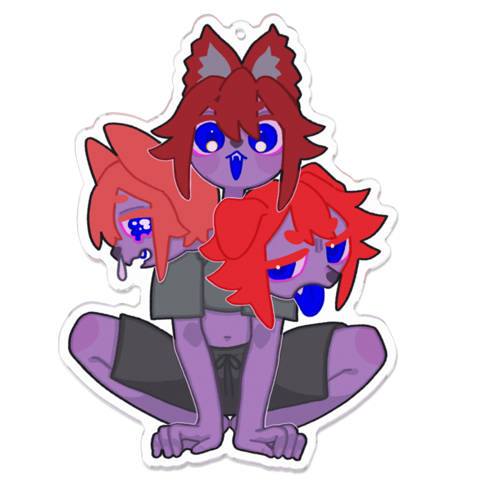 アクリルキーホルダー - 100 x 100 (mm)