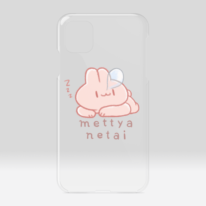クリアiPhoneケース - iPhone11