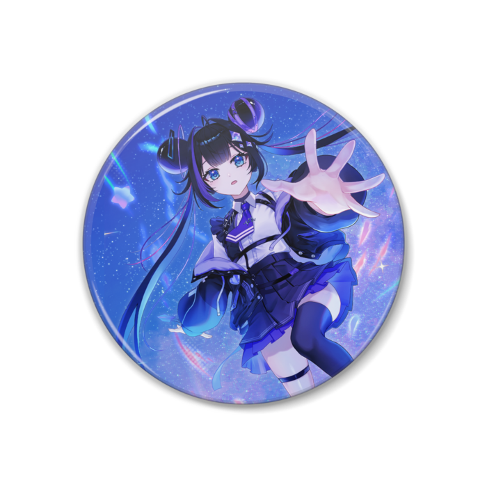 ナコイコナ缶バッジ(宇宙) - 38mm