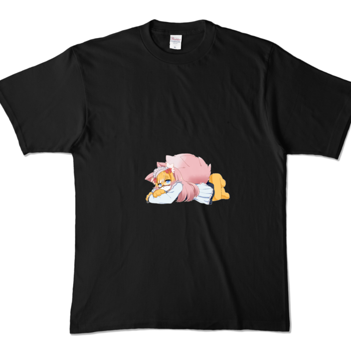 カラーTシャツ - XL - ブラック (濃色)