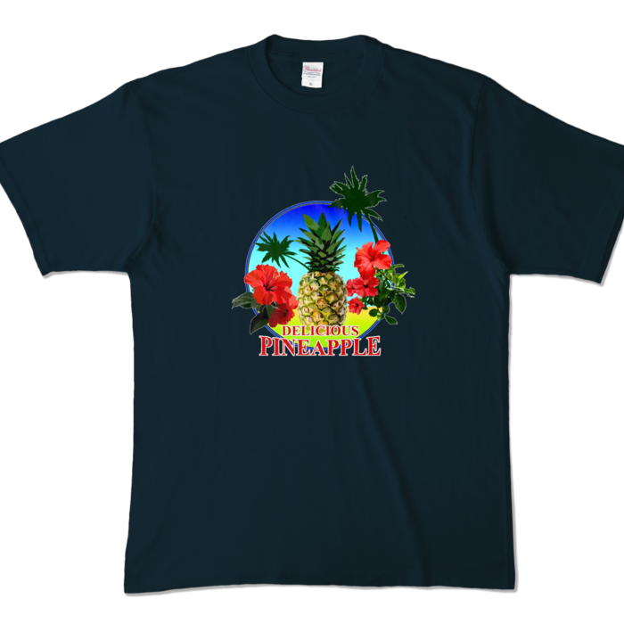 カラーTシャツ - XL - ネイビー （濃色）