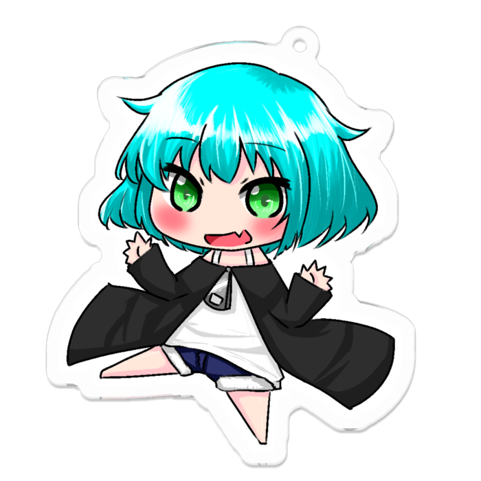 アクリルキーホルダー - 70 x 70 (mm)