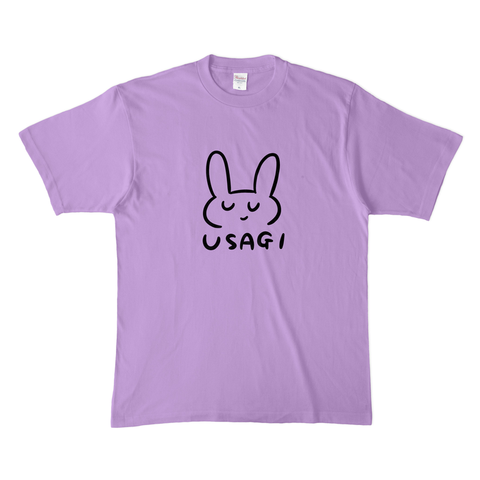 カラーTシャツ(淡色) - XL - ライトパープル