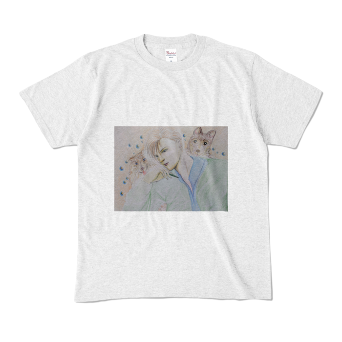 カラーTシャツ - M - アッシュ (淡色)