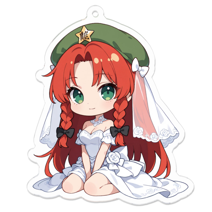 アクリルキーホルダー - 70 x 70 (mm)(キャラのみ)