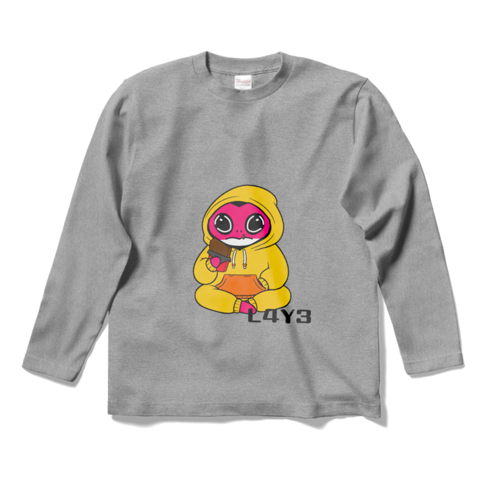 ロングスリーブTシャツ - S - 杢グレー