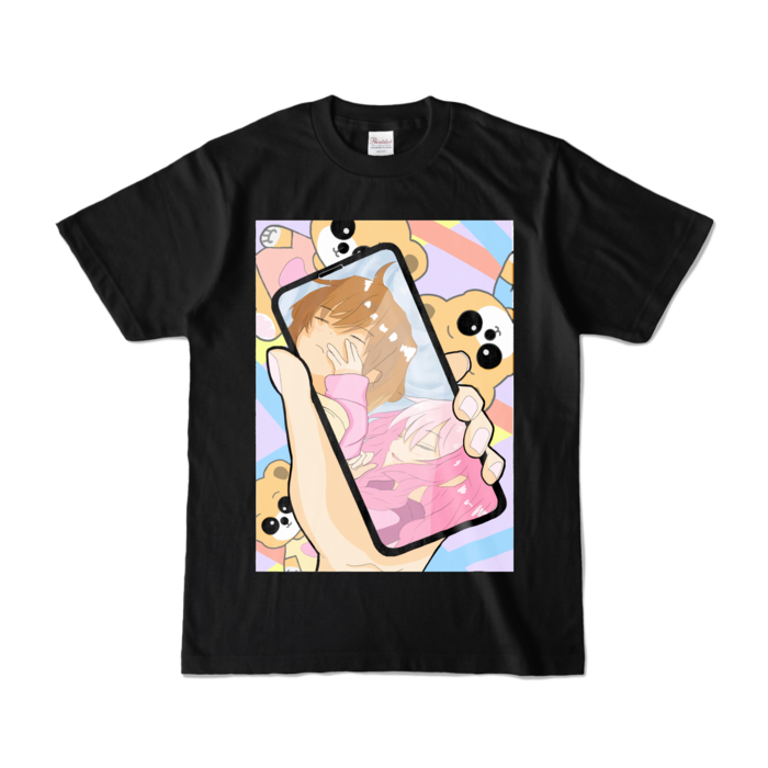 カラーTシャツ - S - ブラック (濃色)