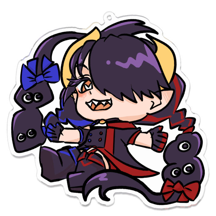 アクリルキーホルダー（コーティング） - 100 x 100 (mm)