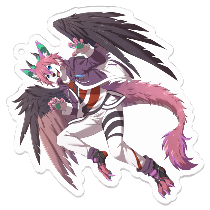 アクリルキーホルダー - 70 × 70 (mm)