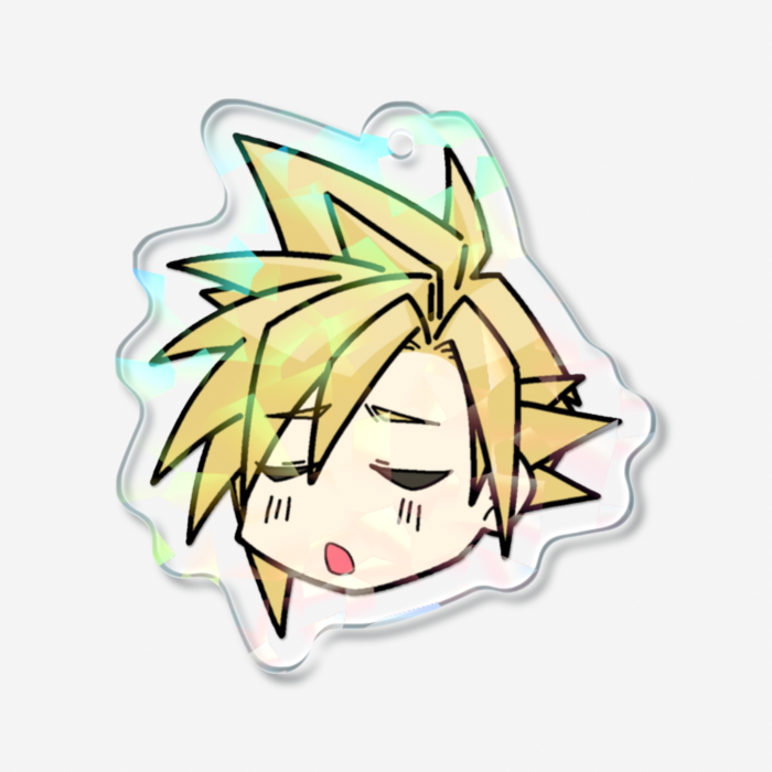 ホログラムアクリルキーホルダー - 50 × 50mm