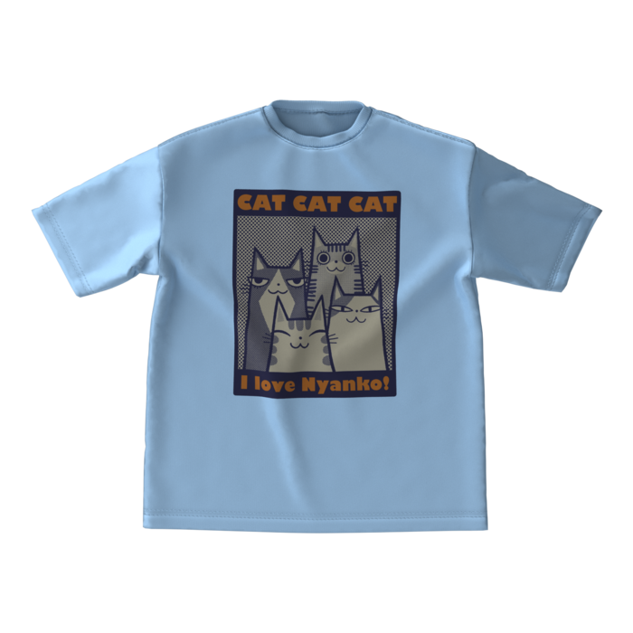 ビッグシルエットTシャツ - M - 正面(2)