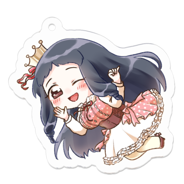 アクリルキーホルダー - 50 x 50 (mm)