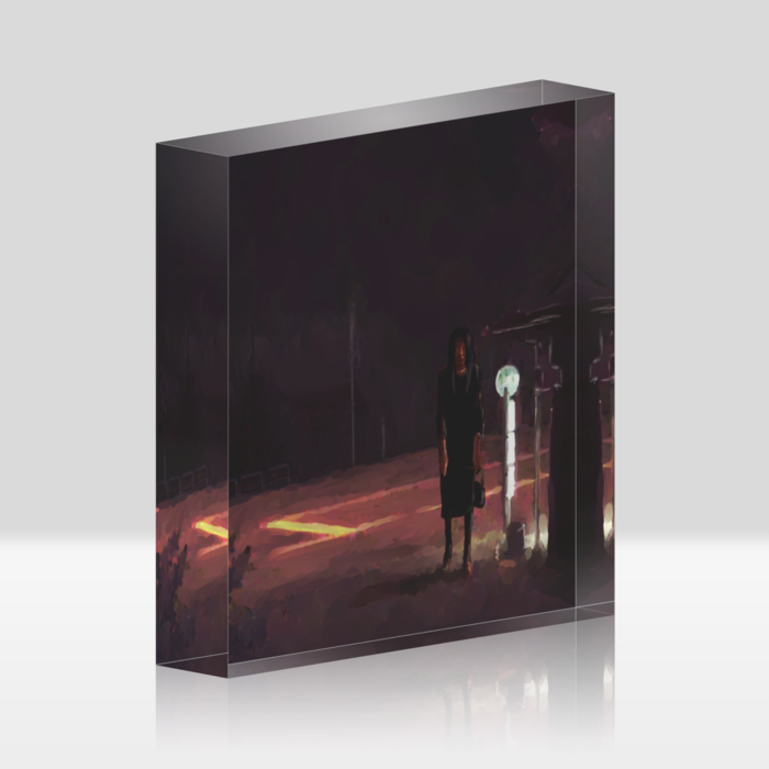 アクリルブロック - 100x100mm