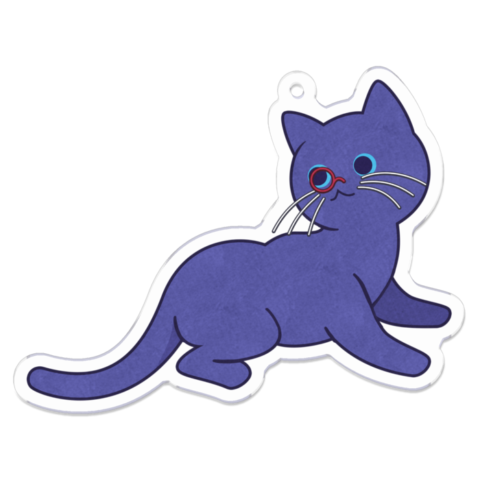 アクリルキーホルダー - 70 x 70 (mm)(1)