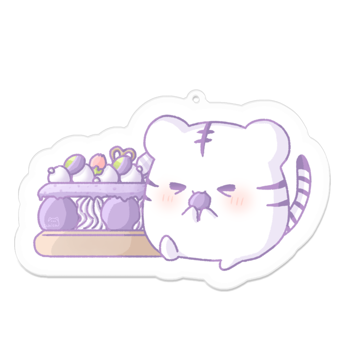 アクリルキーホルダー - 100 x 100 (mm)