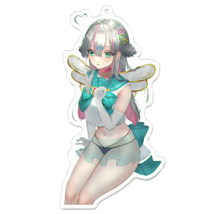 アクリルキーホルダー - 100 x 100 (mm)