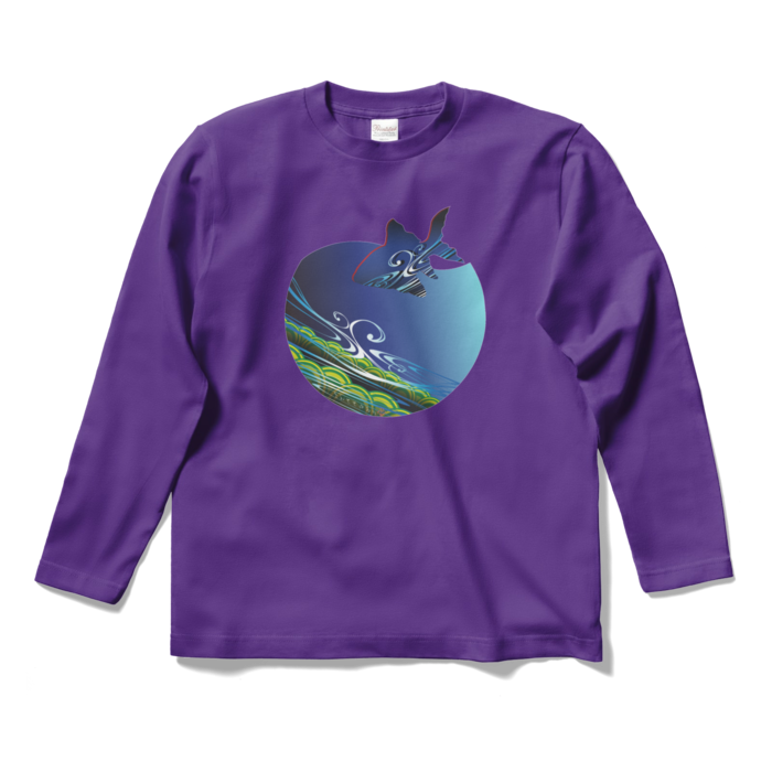 ロングスリーブTシャツ - S - パープル