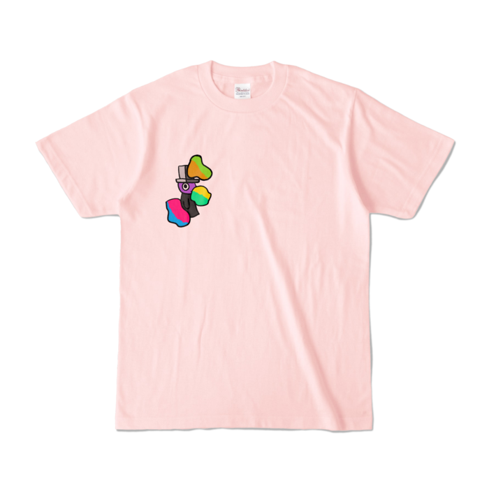 カラーTシャツ - S - ライトピンク (淡色)