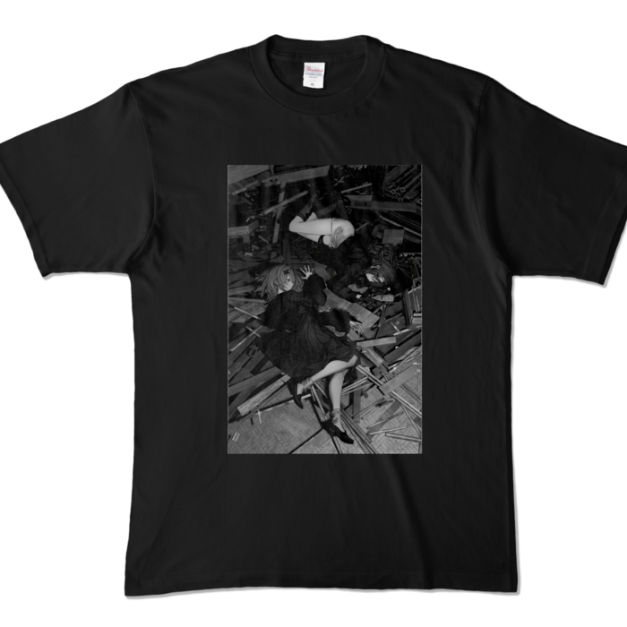 カラーTシャツ - XL - ブラック (濃色)