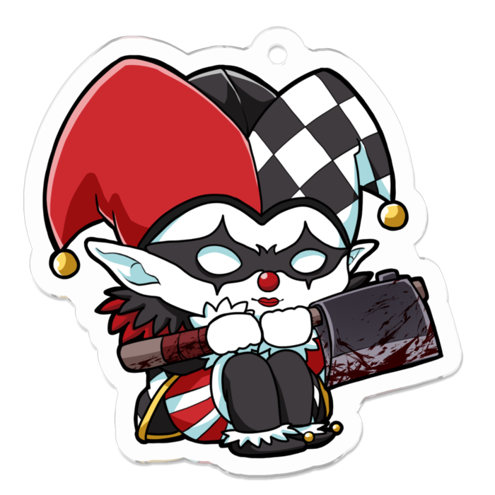 アクリルキーホルダー - 50 x 50 (mm)