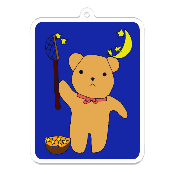 アクリルキーホルダー - 70 x 70 (mm)