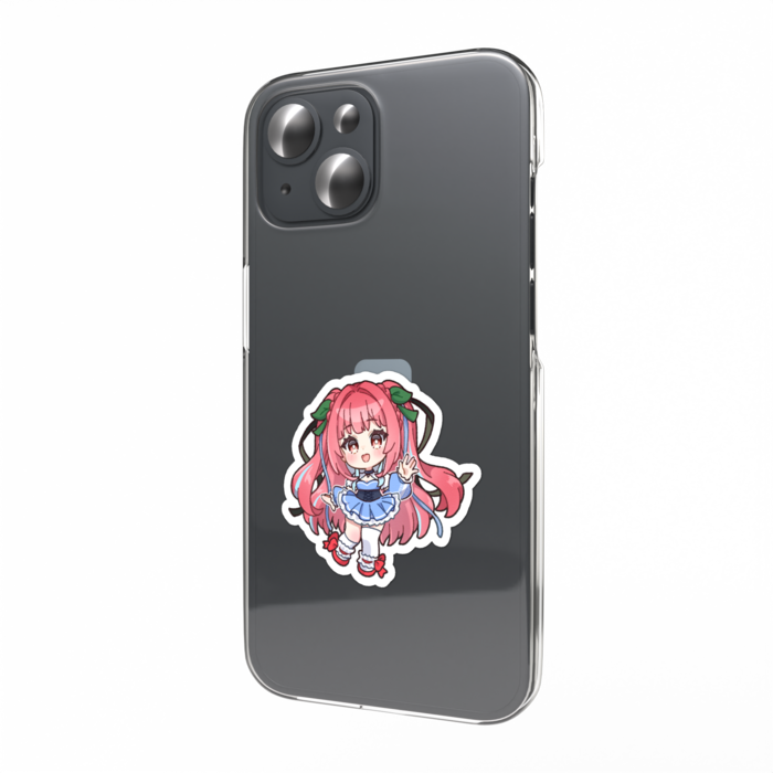 ミニキャラスマホステッカー - 縦