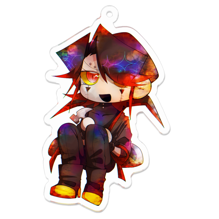 アクリルキーホルダー - 70 x 70 (mm)