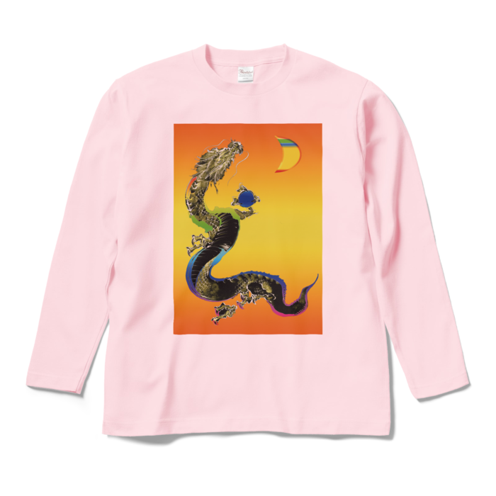 ロングスリーブTシャツ - M - ライトピンク