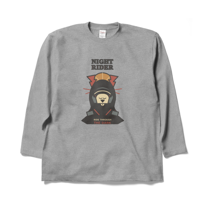 ロングスリーブTシャツ - XL - 杢グレー
